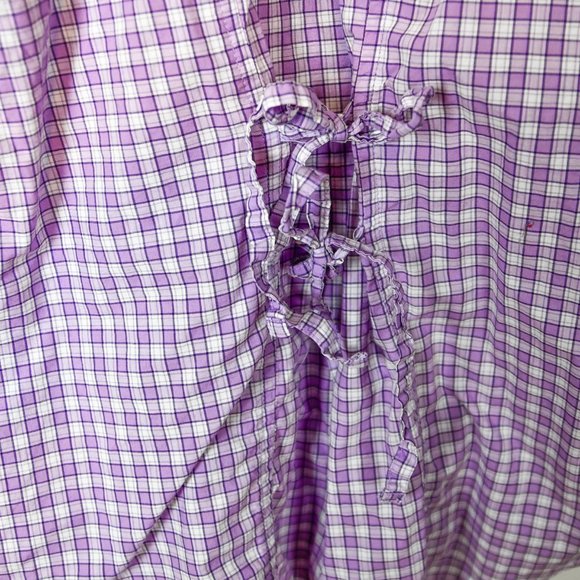 BOGO Vintage Y2K Converse One Star Button Up with Tie Detail - Picture 5 of 8